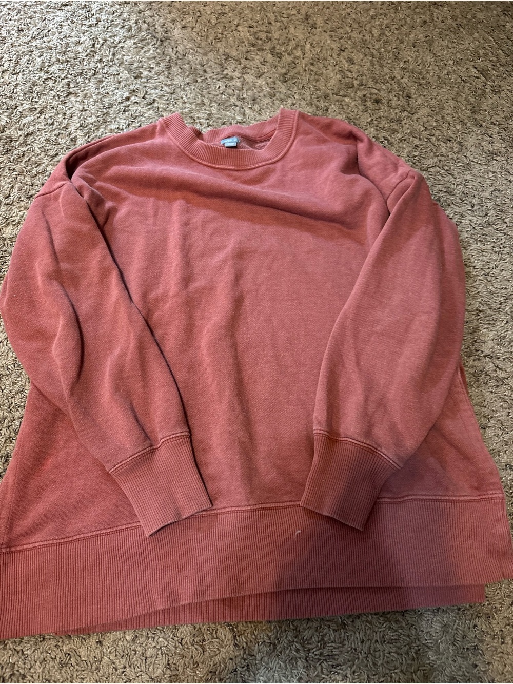 aerie womens Crewneck Sweater in Dusty Rose